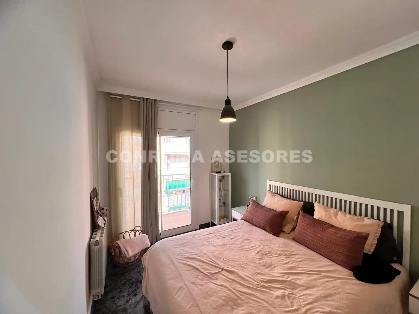Schlafzimmer von Wohnung zum Verkauf in Malgrat de Mar mit Klimaanlage, Heizung und Terrasse