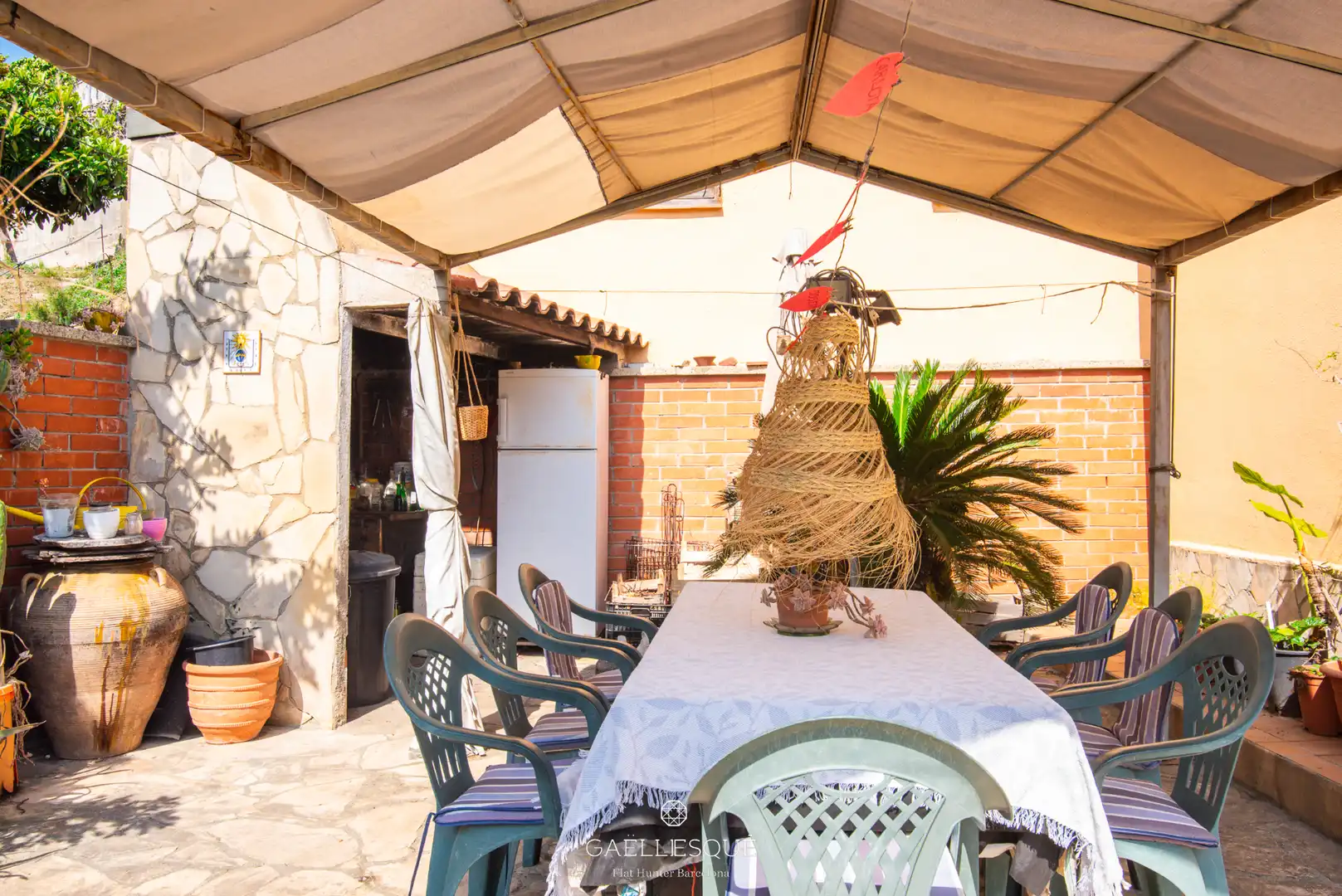 Terraza de Casa o chalet en venta en Barcelona con Calefacción, Jardín privado y Terraza