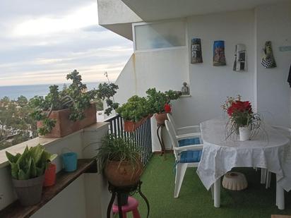 Terrassa de Apartament en venda en Mijas amb Aire condicionat, Calefacció i Jardí privat