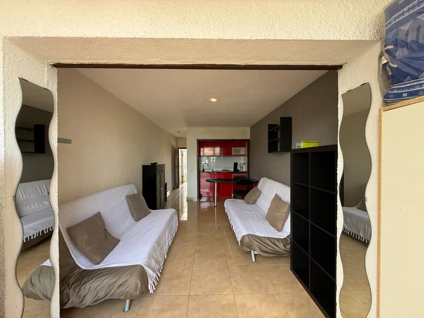Sala d'estar de Estudi en venda en L'Escala amb Moblat