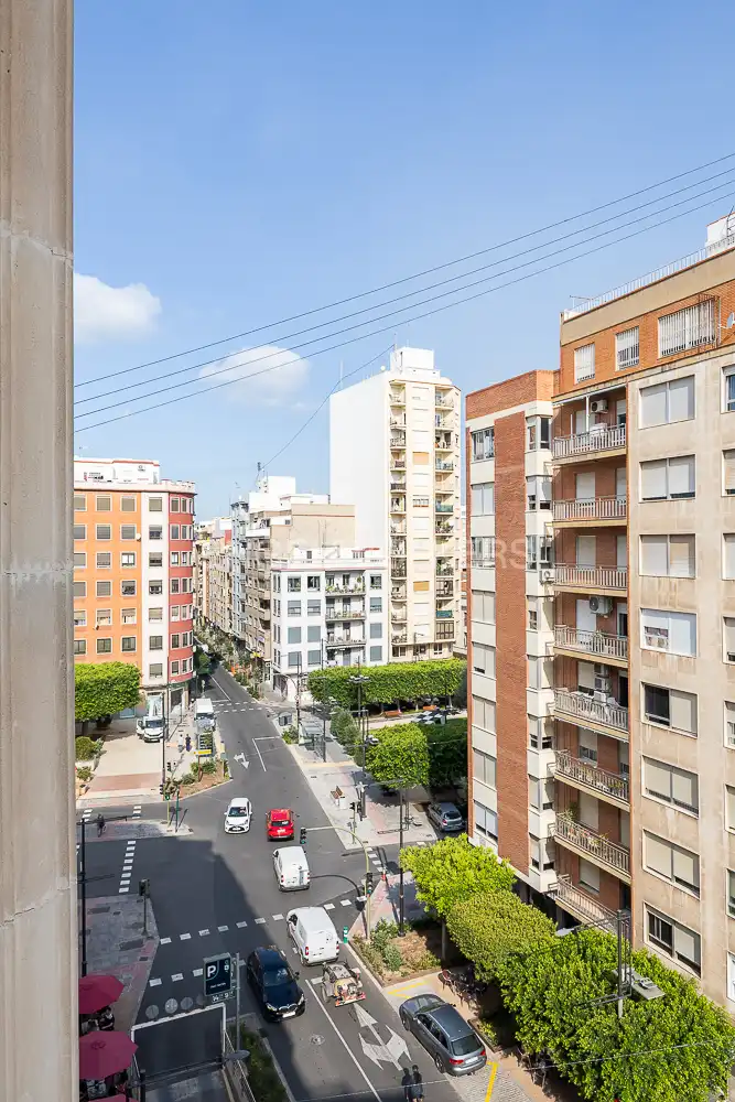 Vista exterior de Apartamento en venta en Castellón de la Plana / Castelló de la Plana con Aire acondicionado, Calefacción y Parquet
