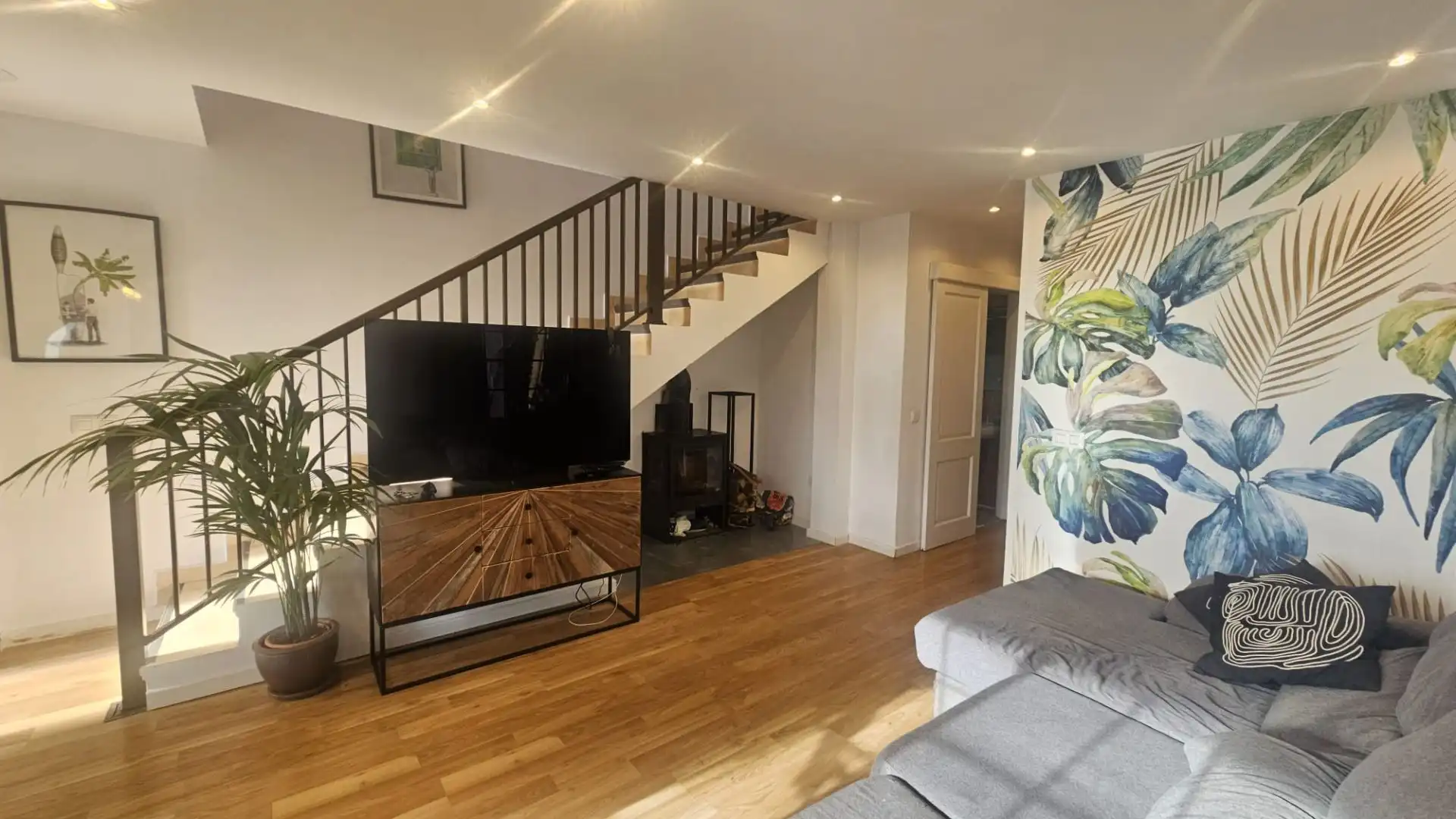 Living room of Houses for sale in San Cristóbal de la Laguna  with Heating, Terrace and Storage room