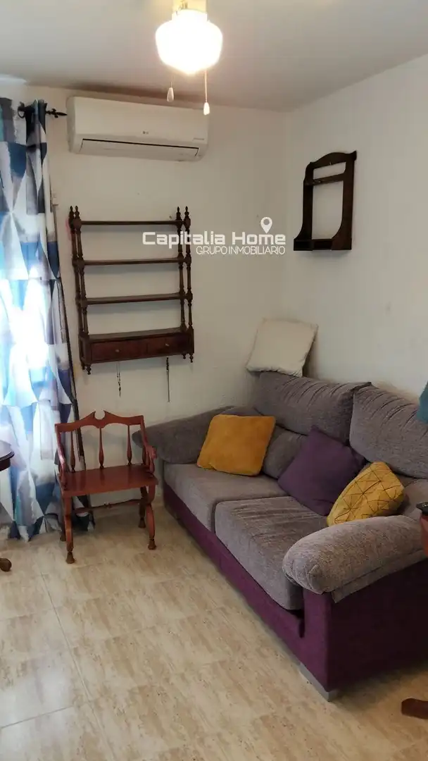 Sala de estar de Piso en venta en Alicante / Alacant con Aire acondicionado, Calefacción y Amueblado