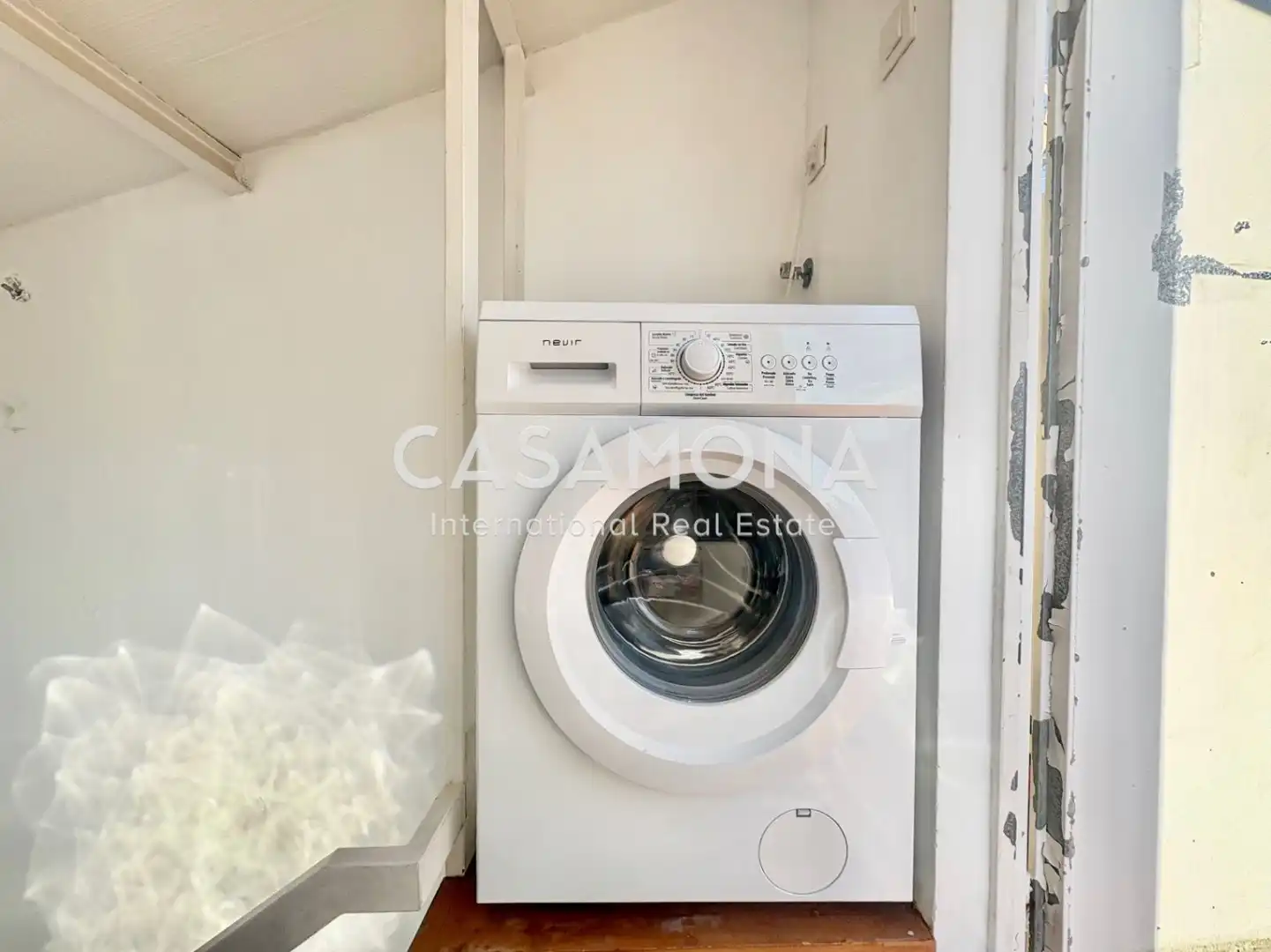 Küche von Maisonette zum Verkauf in Barcelona mit Klimaanlage, Terrasse und Balkon