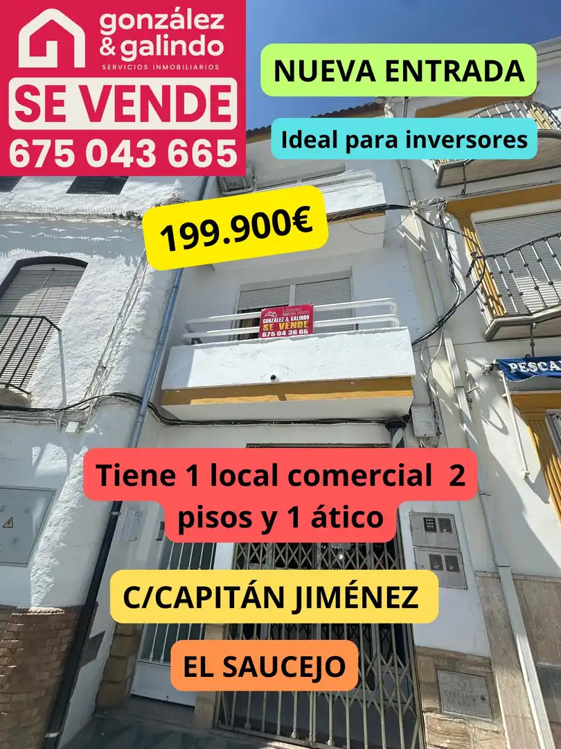 Casa rústica en venda a El Saucejo