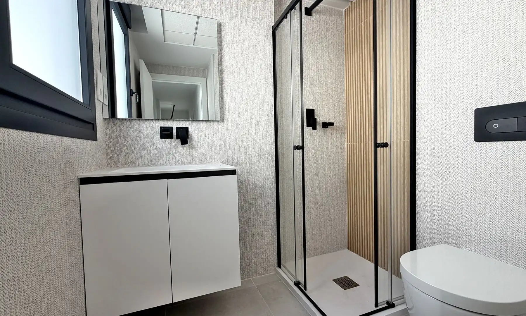 Baño de Casa o chalet en venta en Els Poblets con Aire acondicionado, Calefacción y Jardín privado