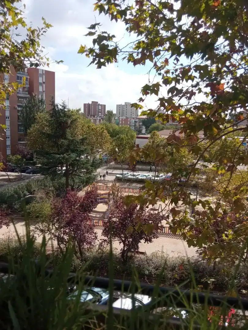 Vista exterior de Pis per a compartir en Madrid amb Parquet, Moblat i Forn