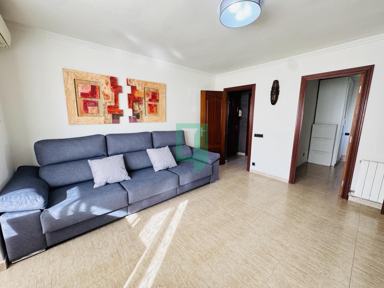 Sala de estar de Piso en venta en Badalona con Aire acondicionado y Calefacción