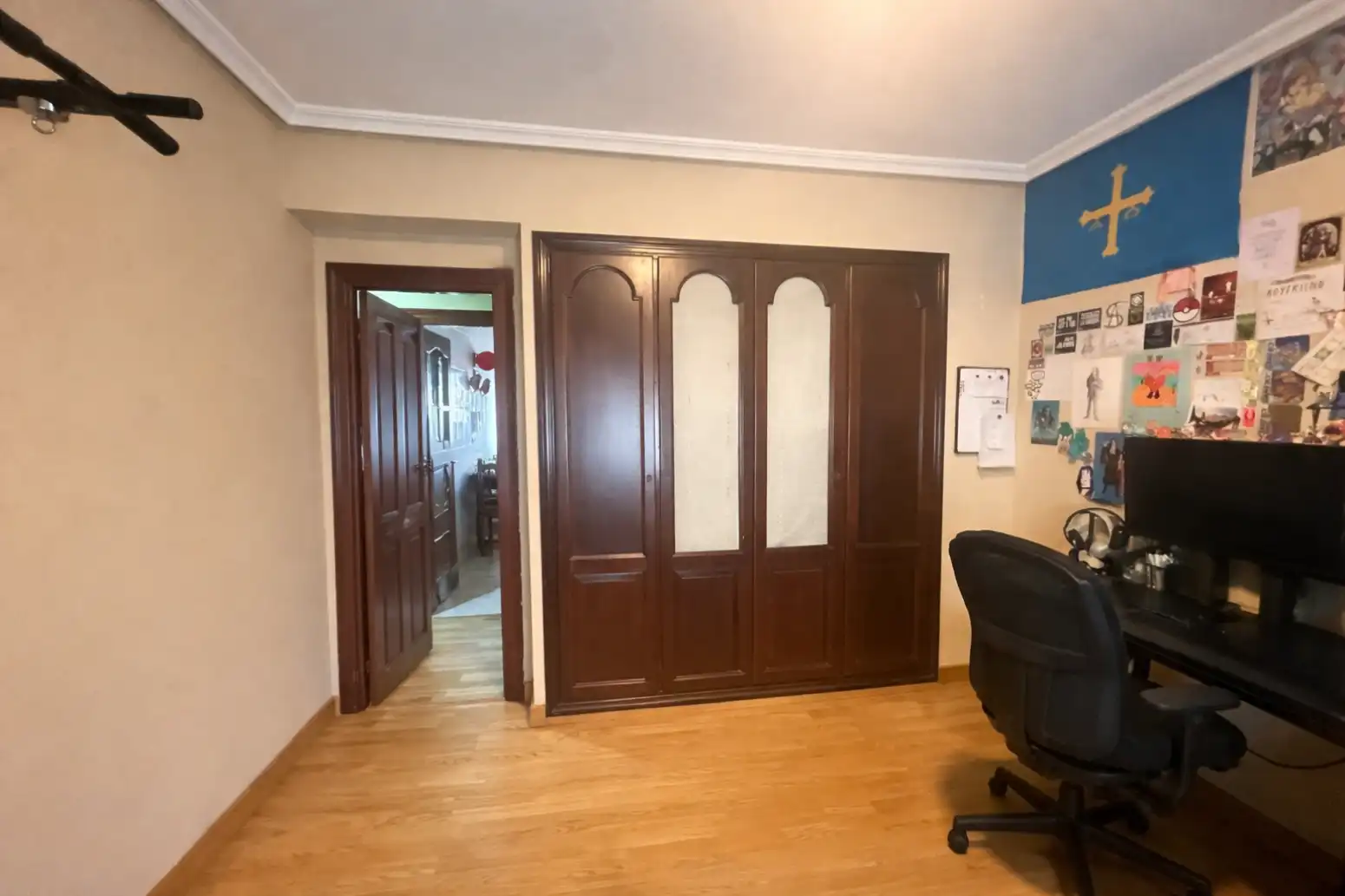 Bedroom of Flat for sale in Avilés  with Heating, Private garden and Parquet flooring