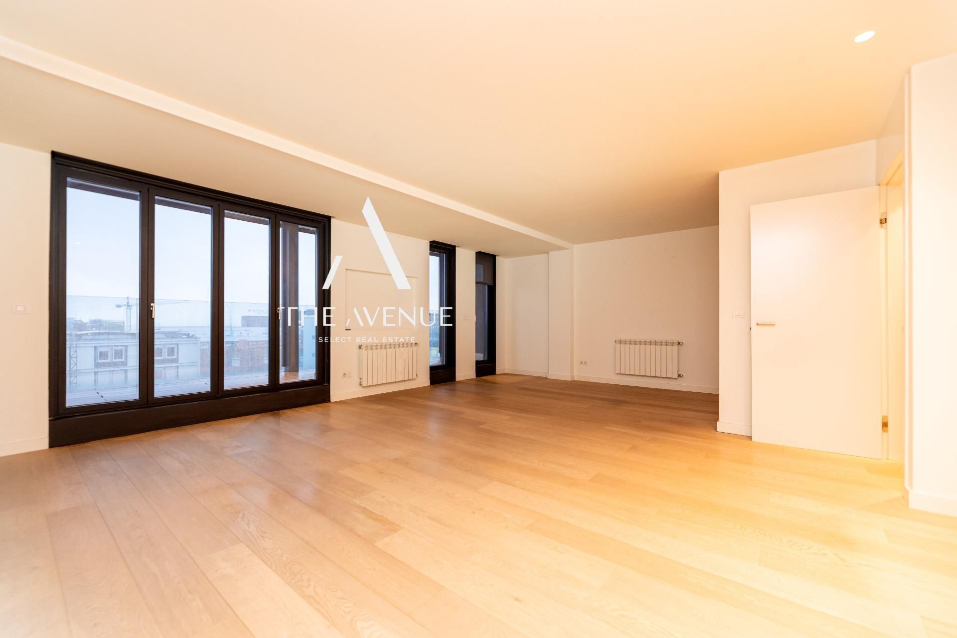 Living room of Attic for sale in  Madrid Capital  with Air Conditioner, Heating and Terrace