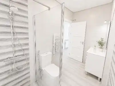 Bany de Casa o xalet en venda en Torre-Pacheco amb Aire condicionat, Jardí privat i Moblat