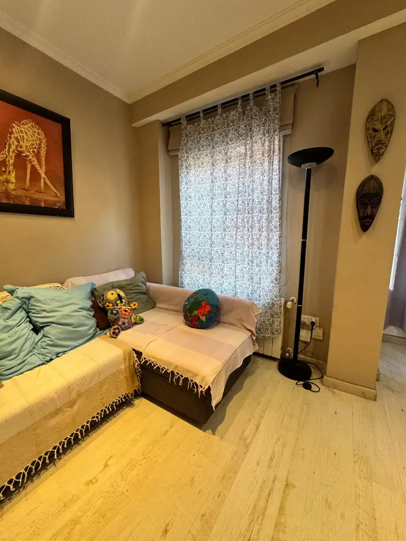 Bedroom of Flat for sale in Valencia  with Parquet flooring and Terrace