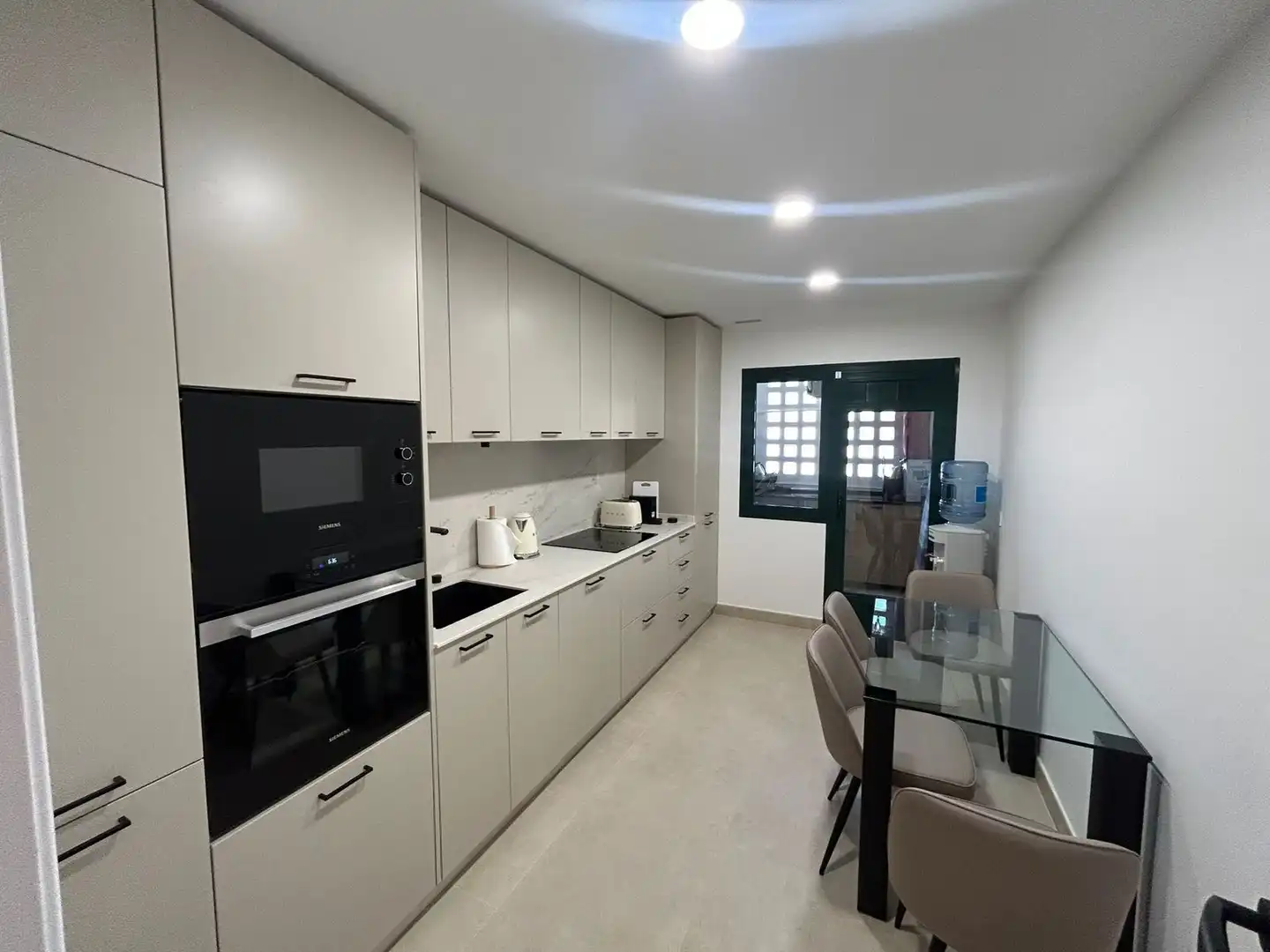 Kitchen of Apartments for rent in Marbella  with Air Conditioner, Terrace and Swimming Pool