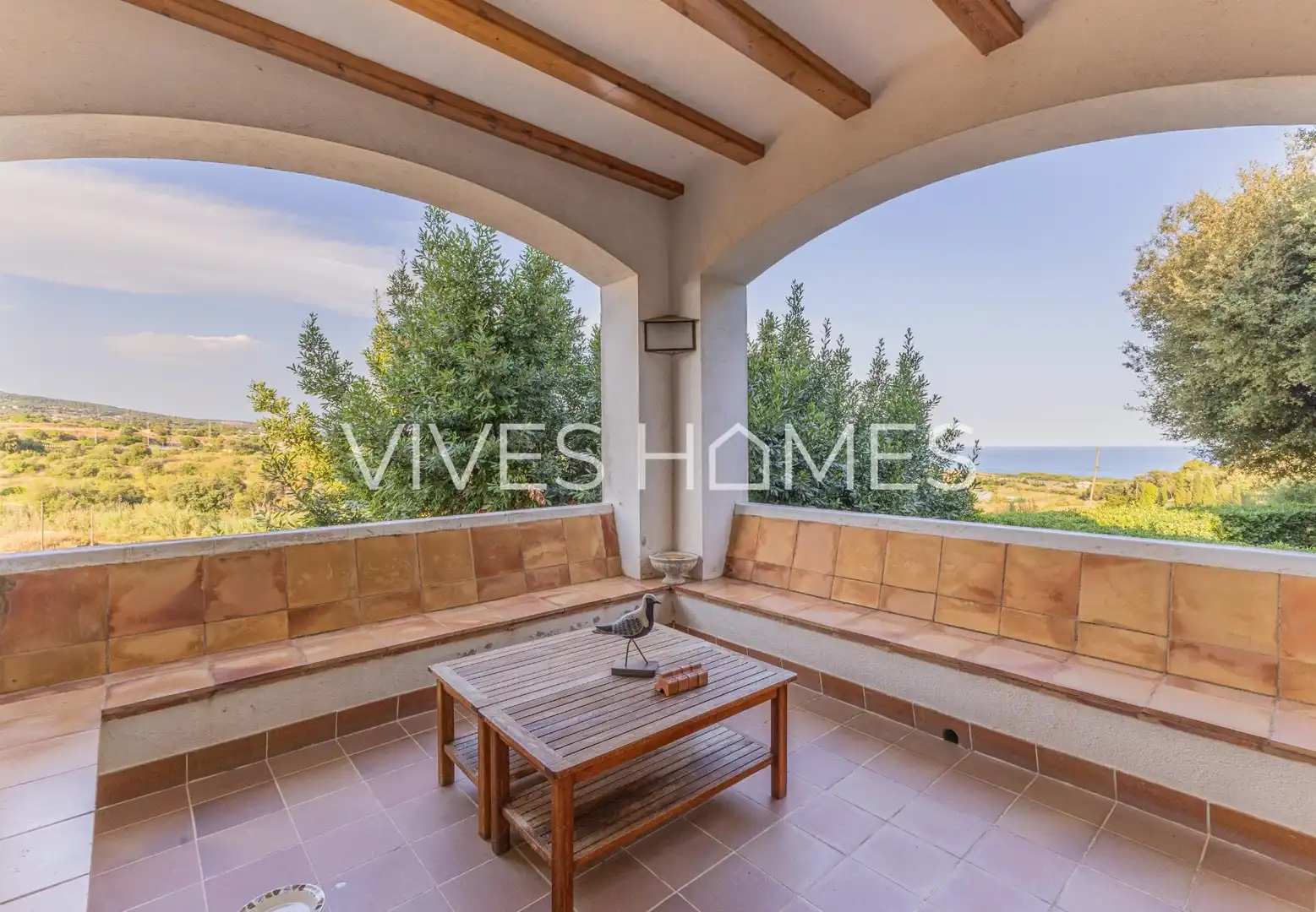 Terraza de Casa o chalet en venta en Mataró con Aire acondicionado, Calefacción y Jardín privado