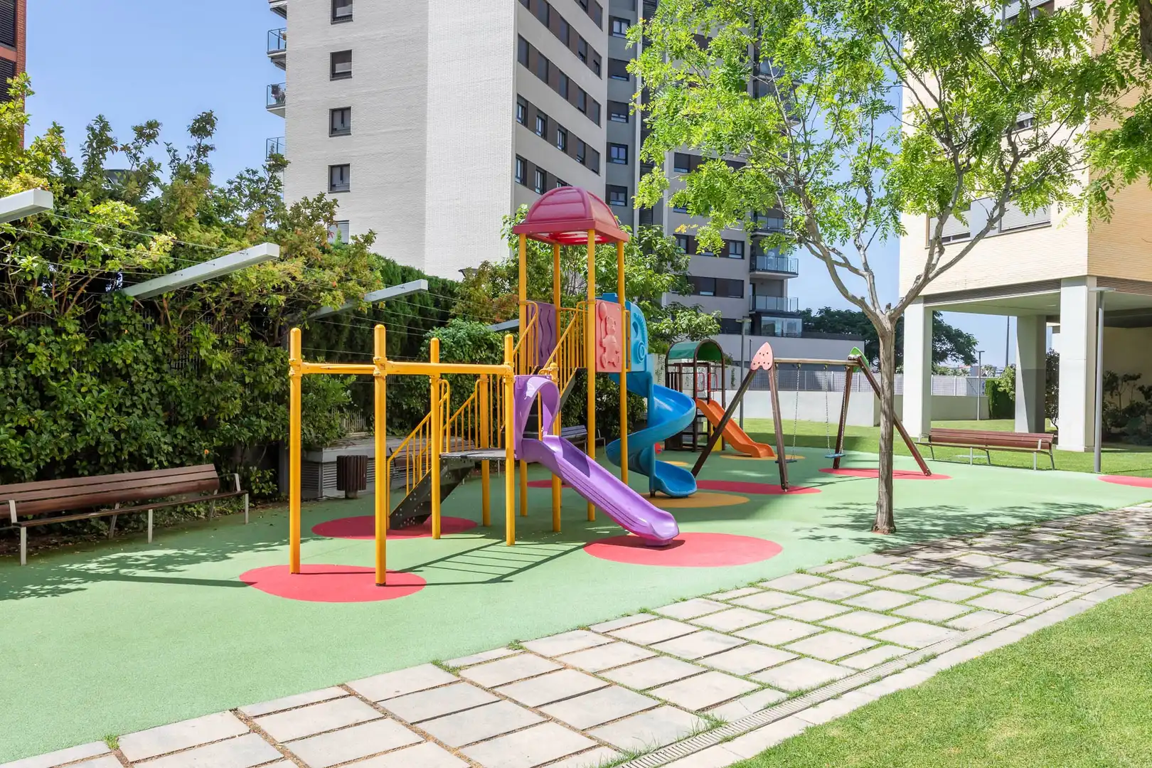 Terraza de Ático en venta en Valencia con Aire acondicionado, Calefacción y Jardín privado