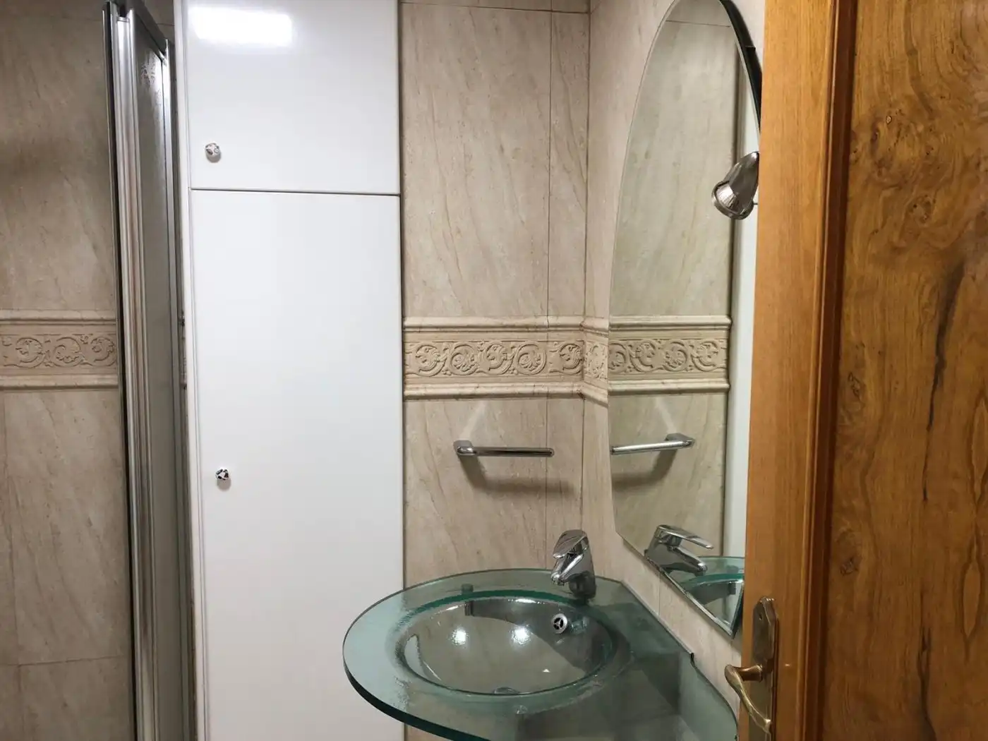 Baño de Ático de alquiler en Valencia con Aire acondicionado, Calefacción y Terraza