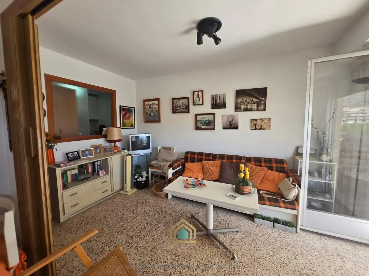 Living room of Flat for sale in Cullera  with Terrace and Balcony