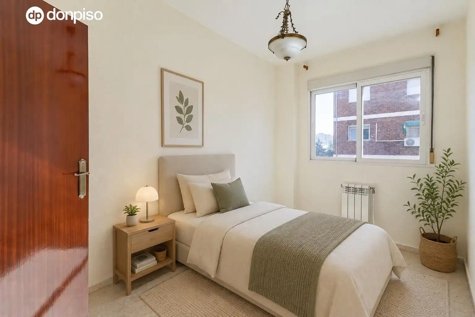 Bedroom of Flat for sale in Granada  with Air Conditioner, Heating and Terrace