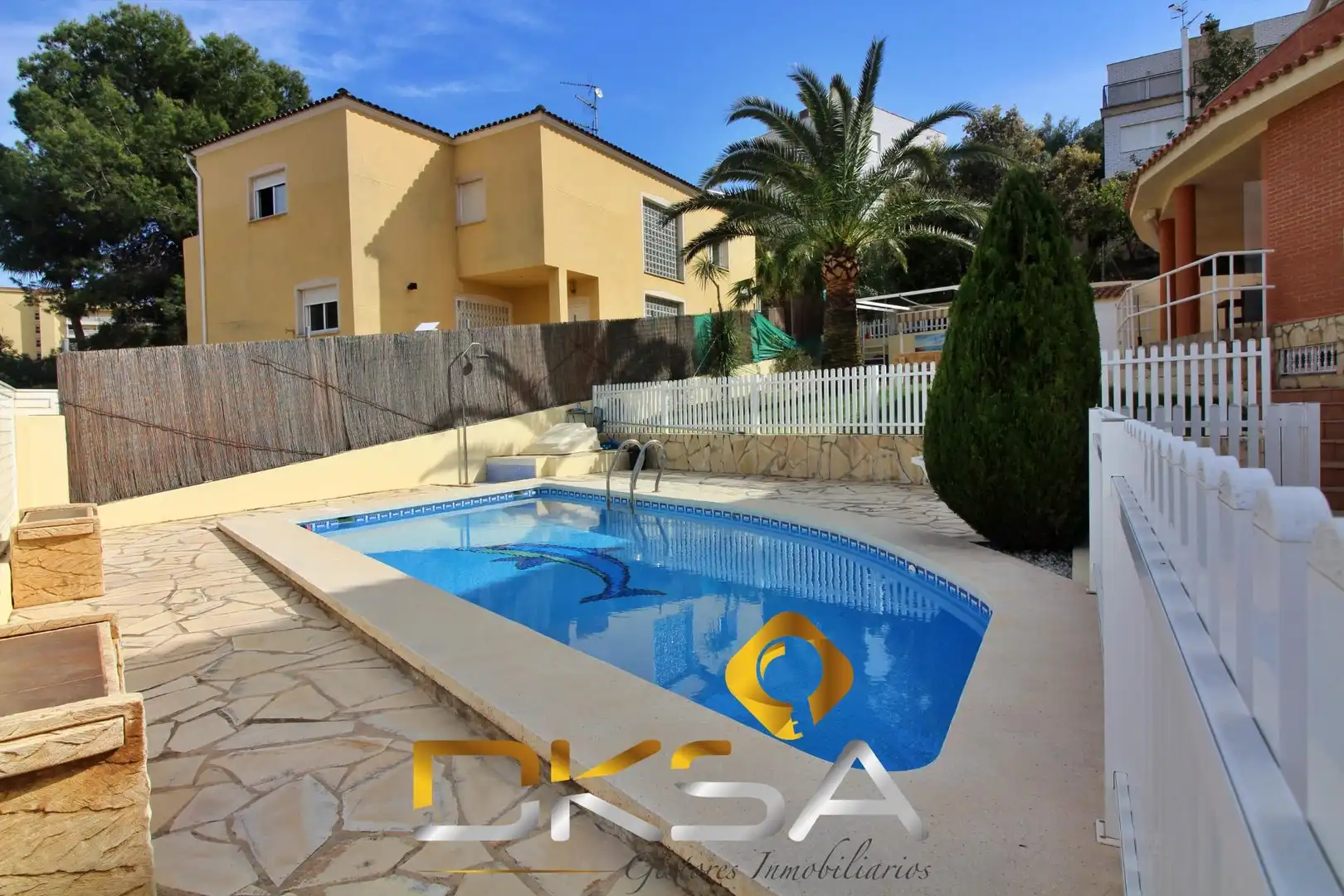 Vista exterior de Casa o xalet en venda en Oropesa del Mar / Orpesa amb Aire condicionat, Jardí privat i Terrassa