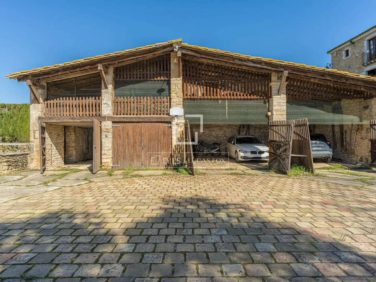 Vista exterior de Finca rústica en venta en Fontcoberta con Calefacción, Jardín privado y Terraza