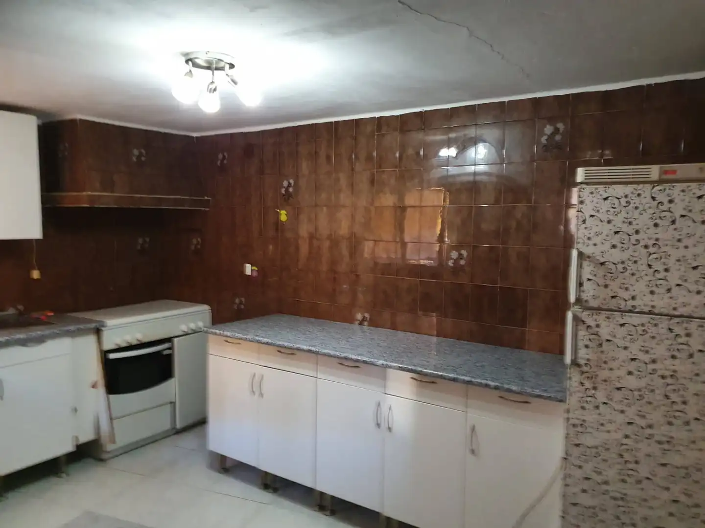 Cuina de Casa o xalet en venda en Valverde de Llerena amb Calefacció, Terrassa i Traster