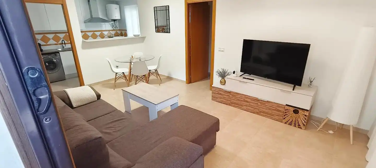 Wohnzimmer von Wohnungen zur Miete in Las Salinas