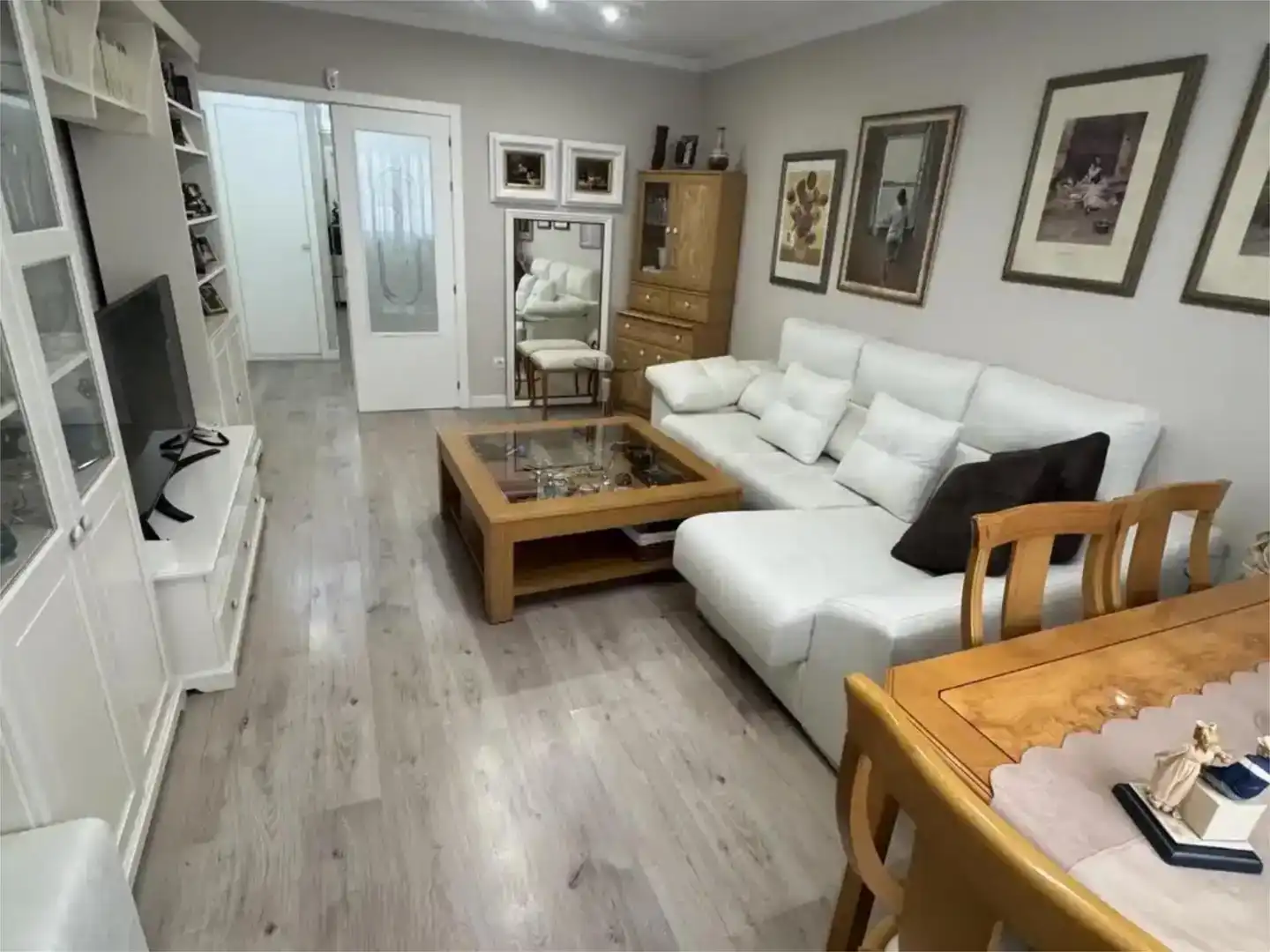 Sala d'estar de Pis en venda en Lominchar amb Aire condicionat, Traster i Moblat