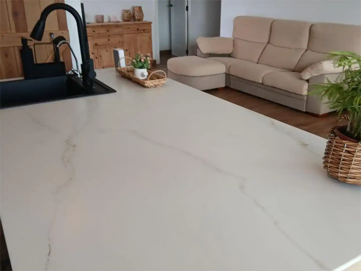 Sala de estar de Piso en venta en Vila-real con Aire acondicionado, Jardín privado y Trastero