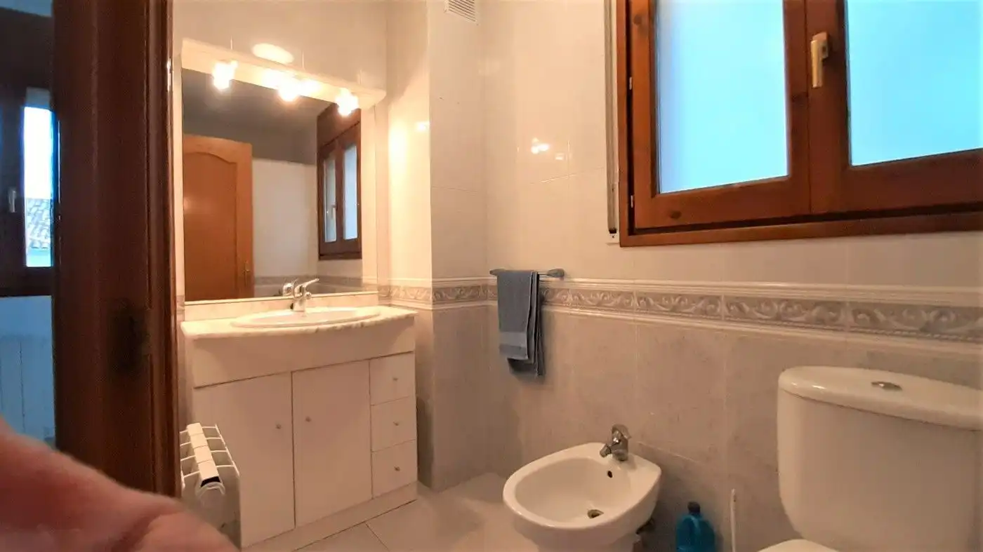 Badezimmer von Einfamilien-Reihenhaus zum Verkauf in Moià mit Heizung, Terrasse und Abstellraum