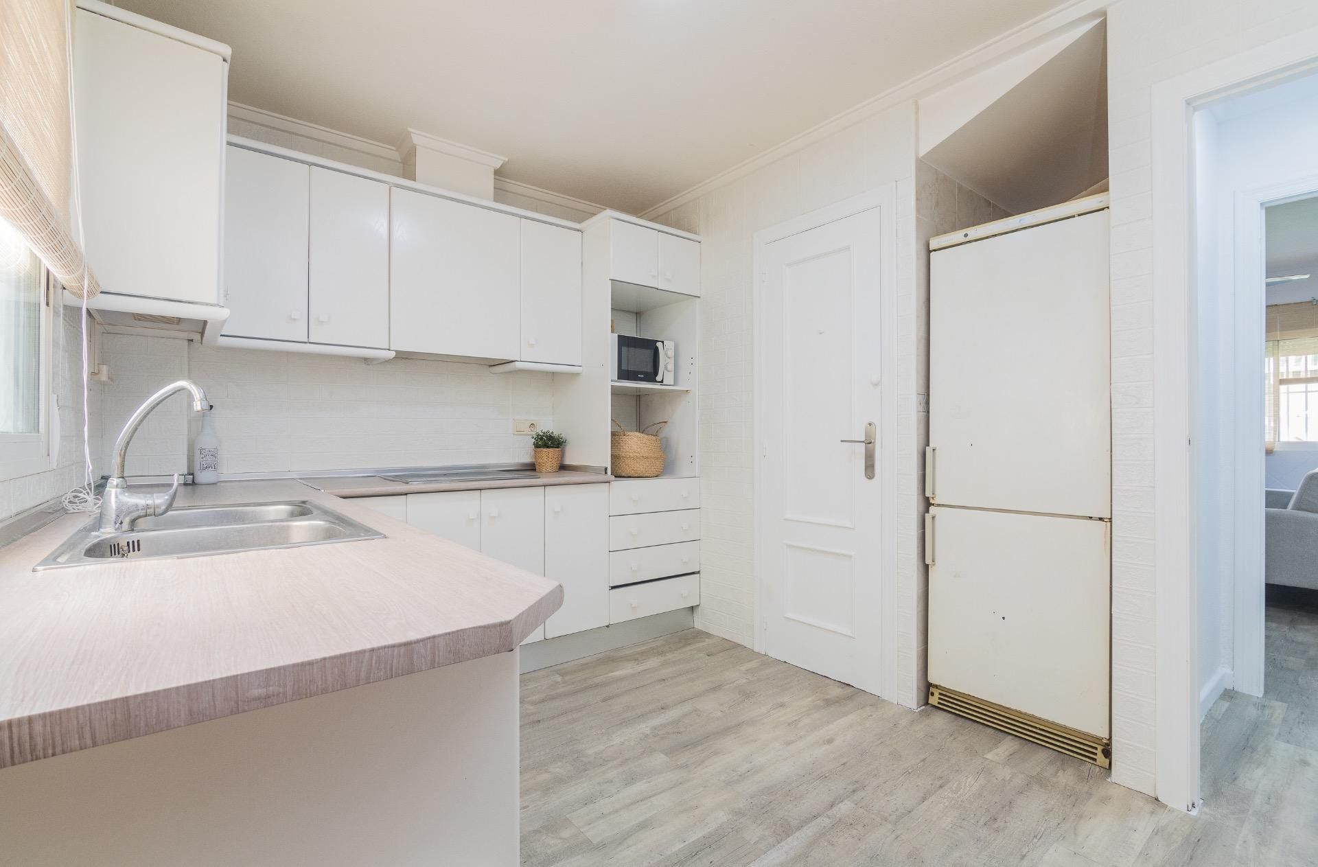 Cocina de Casa o chalet en venta en Santa Pola con Aire acondicionado, Jardín privado y Terraza