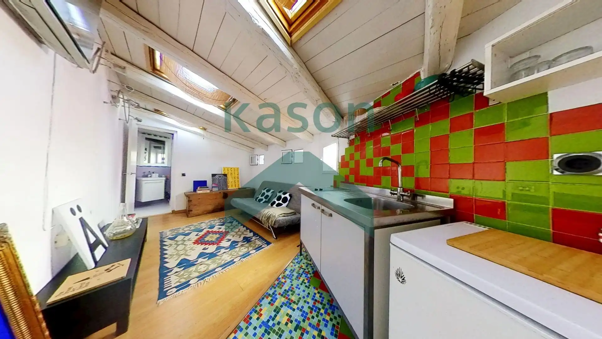 Cocina de Apartamento en venta en Madrid con Aire acondicionado, Calefacción y Amueblado