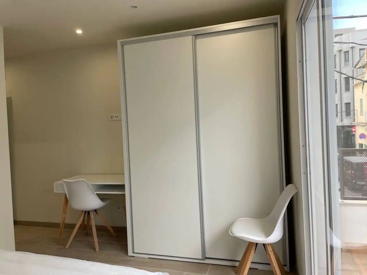 Bedroom of Houses for rent in Sa Pobla  with Air Conditioner, Terrace and Furnished