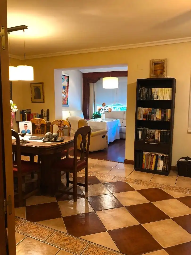 Dining room of Houses for sale in Alcázar de San Juan  with Air Conditioner, Heating and Private garden