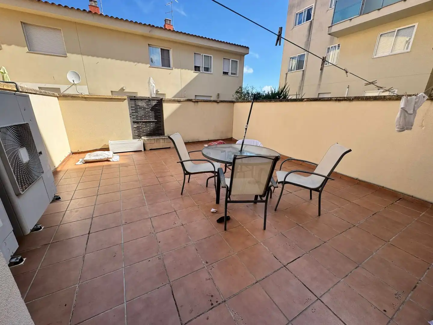 Terraza de Casa adosada en venta en La Sénia con Aire acondicionado, Jardín privado y Terraza