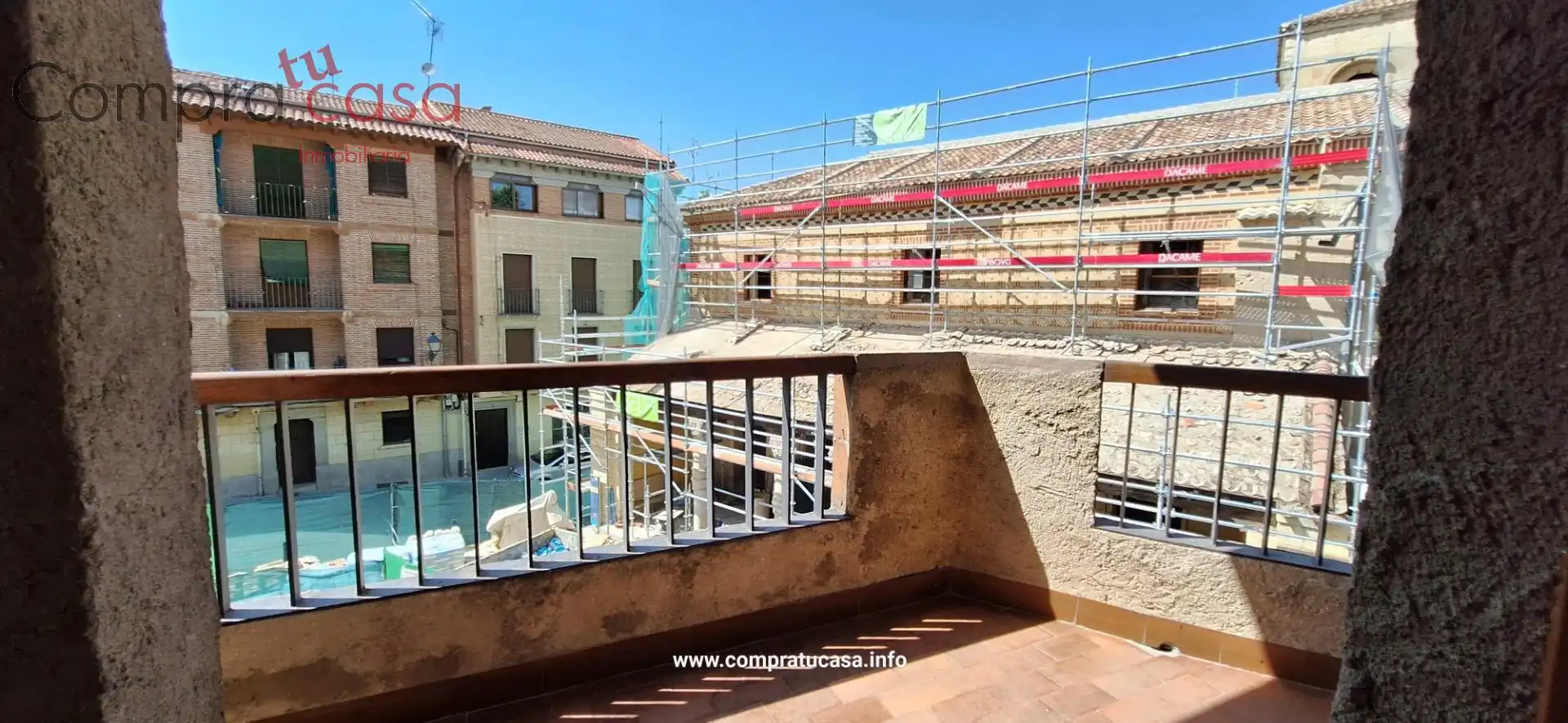 Terraza de Piso de alquiler en Segovia con Calefacción, Terraza y Amueblado