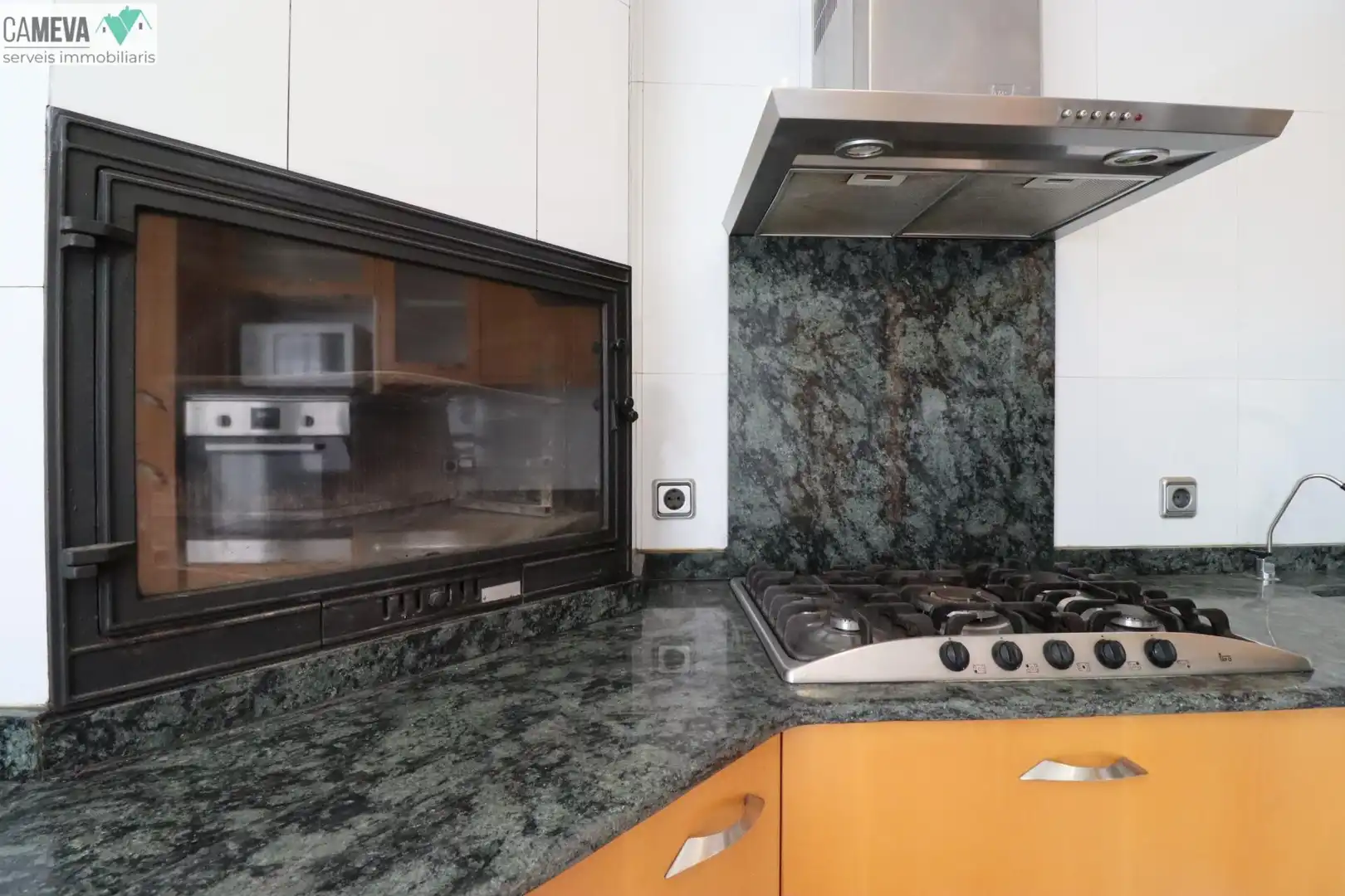 Kitchen of Houses for sale in Sabadell  with Air Conditioner, Heating and Private garden
