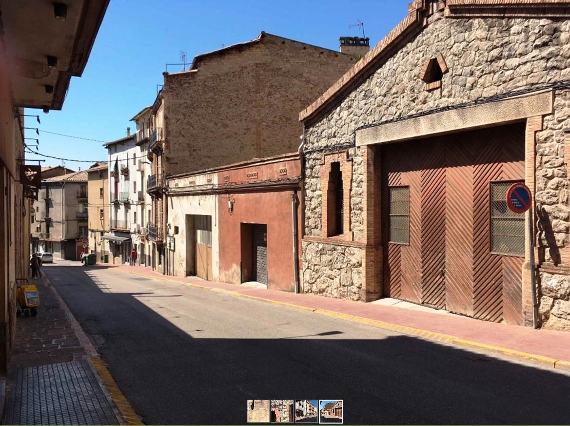 Exterior view of Industrial buildings for sale in Berga