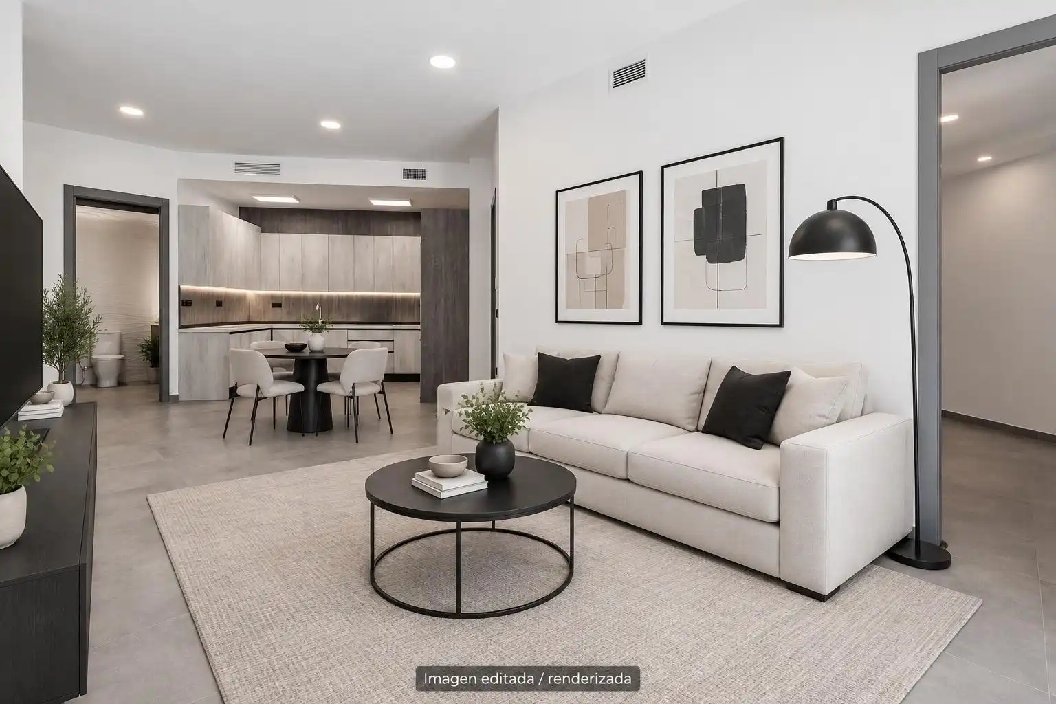 Sala de estar de Planta baja en venta en Granada con Aire acondicionado, Calefacción y Amueblado