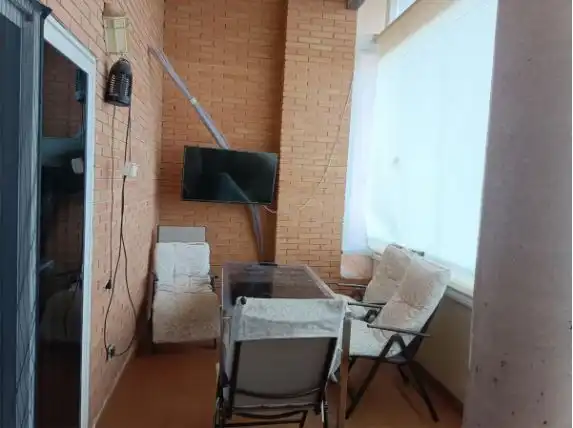 Balcony of Flat for sale in Albacete  with Heating, Private garden and Swimming Pool