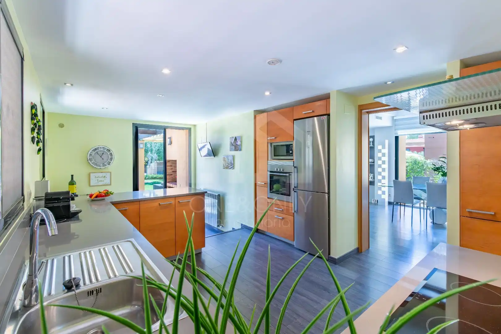 Cocina de Casa o chalet en venta en Mont-roig del Camp con Aire acondicionado, Calefacción y Jardín privado
