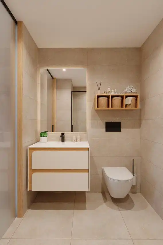 Bathroom of Flat for sale in Murcia  with Air Conditioner, Storage room and Oven