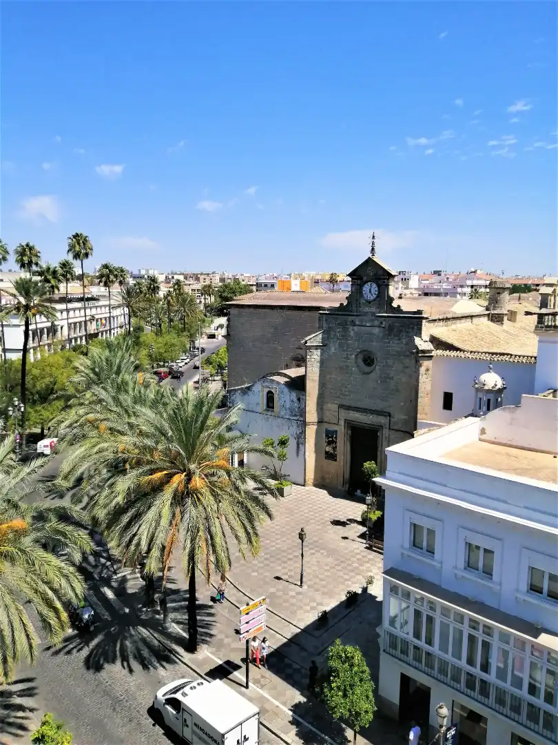 Exterior view of Flat for rent in Jerez de la Frontera  with Air Conditioner, Terrace and Furnished