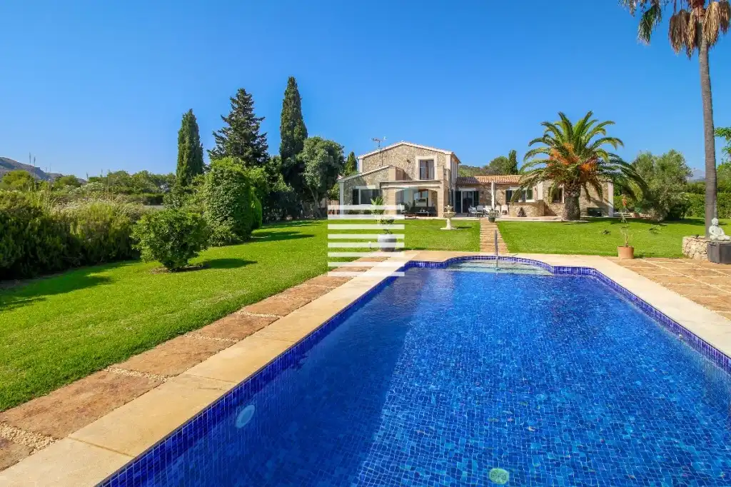 Jardín de Finca rústica en venta en Alcúdia con Aire acondicionado, Jardín privado y Terraza