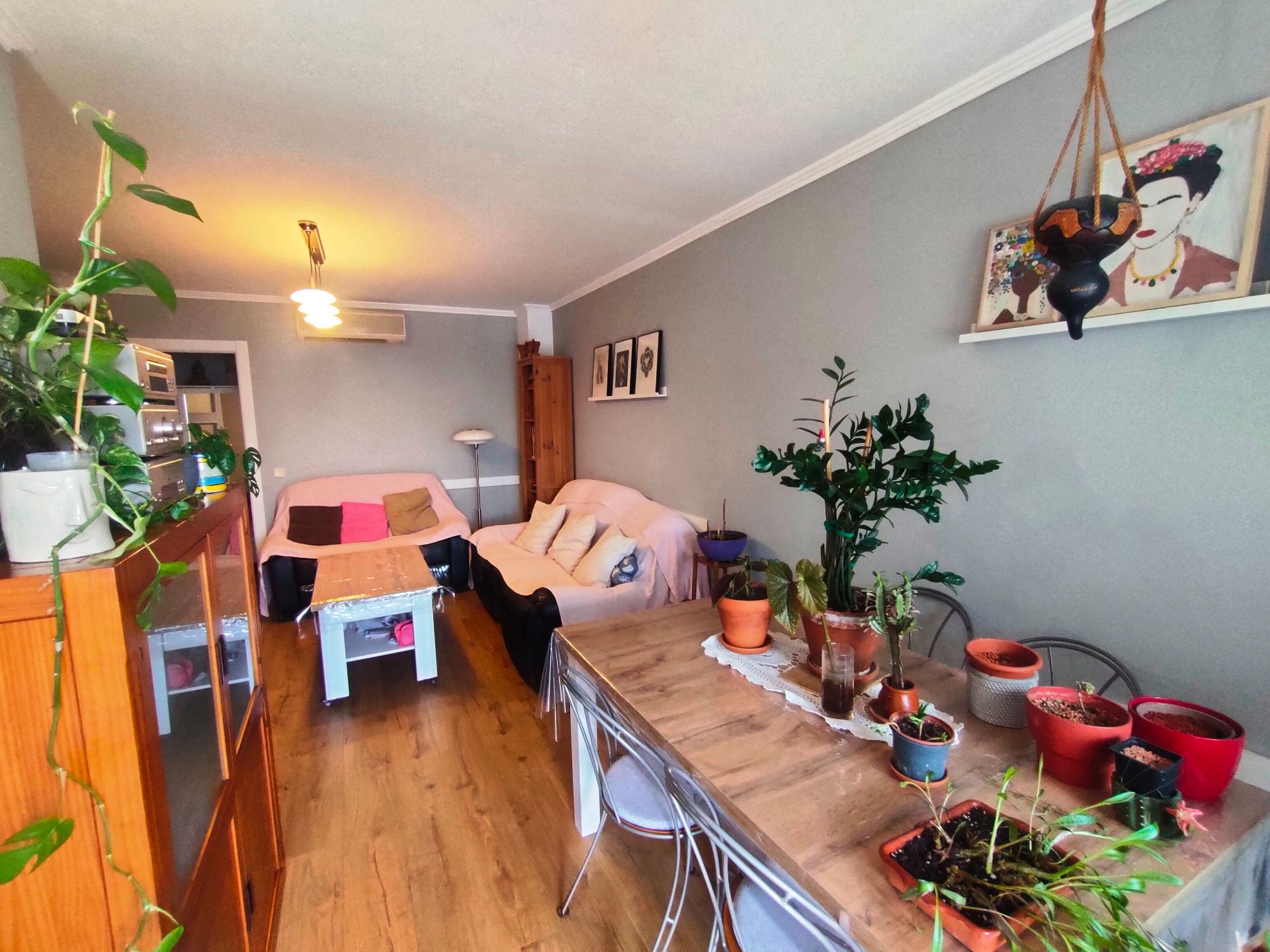 Sala d'estar de Pis en venda en  Palma de Mallorca amb Aire condicionat, Traster i Moblat