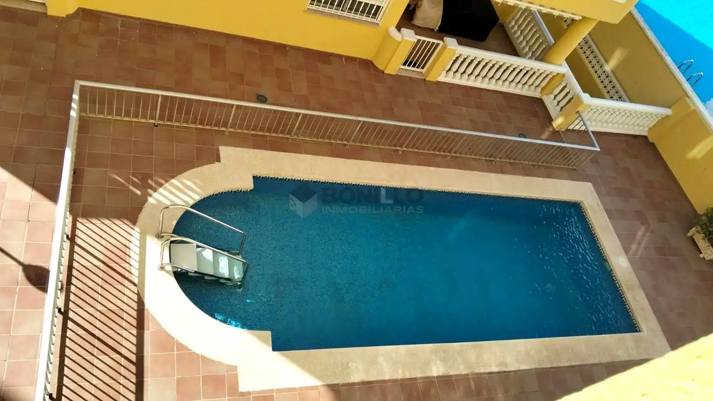 Piscina de Piso en venta en Moncofa con Terraza, Piscina y Amueblado