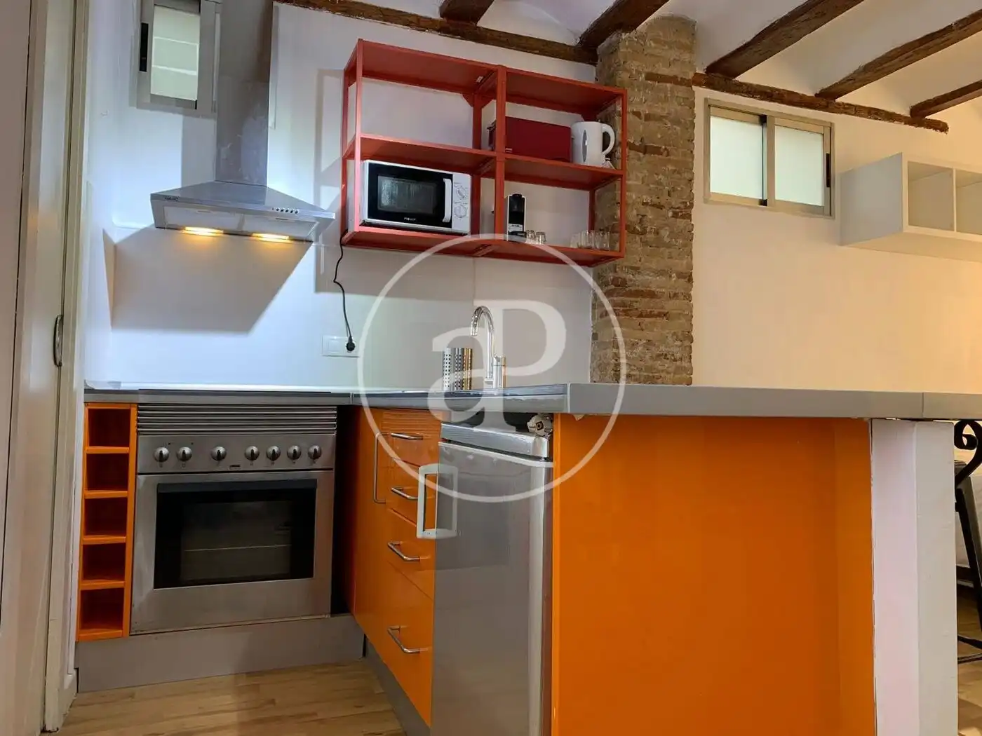 Kitchen of Lofts for sale in Valencia  with Air Conditioner, Heating and Furnished