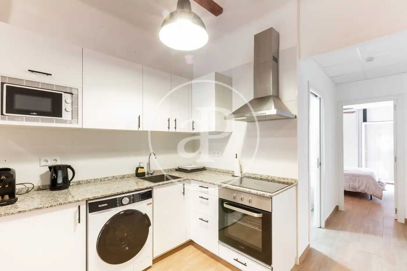 Kitchen of Flat for sale in Valencia  with Heating, Terrace and Furnished