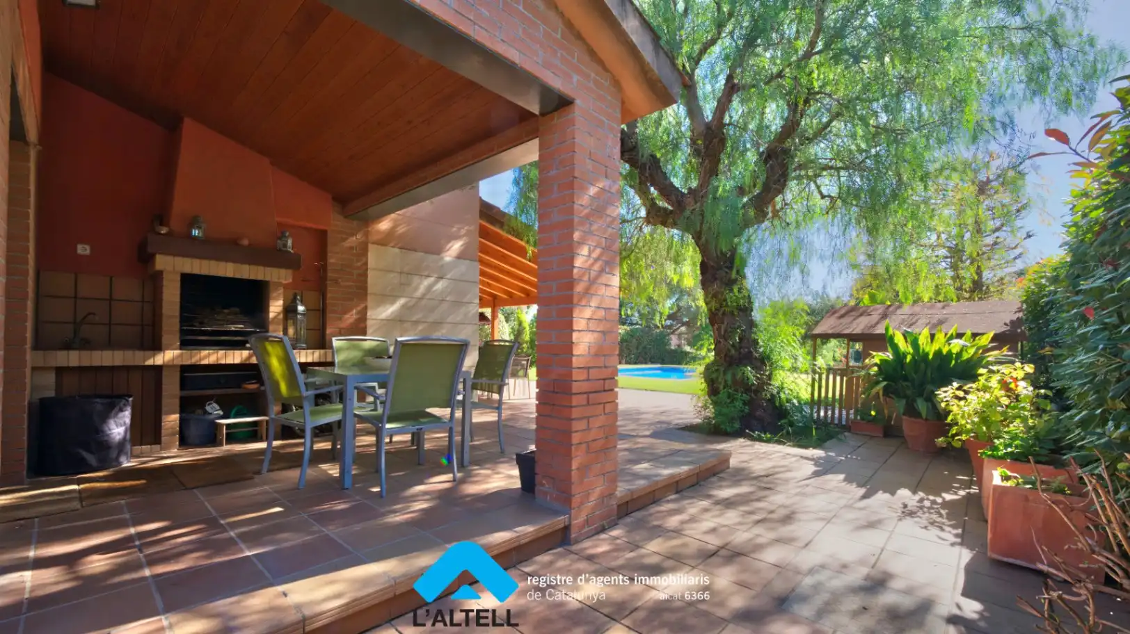 Jardín de Casa o chalet en venta en L'Ametlla del Vallès con Aire acondicionado, Calefacción y Jardín privado