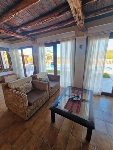 Sala de estar de Planta baja de alquiler en Sant Joan de Labritja con Aire acondicionado, Calefacción y Amueblado