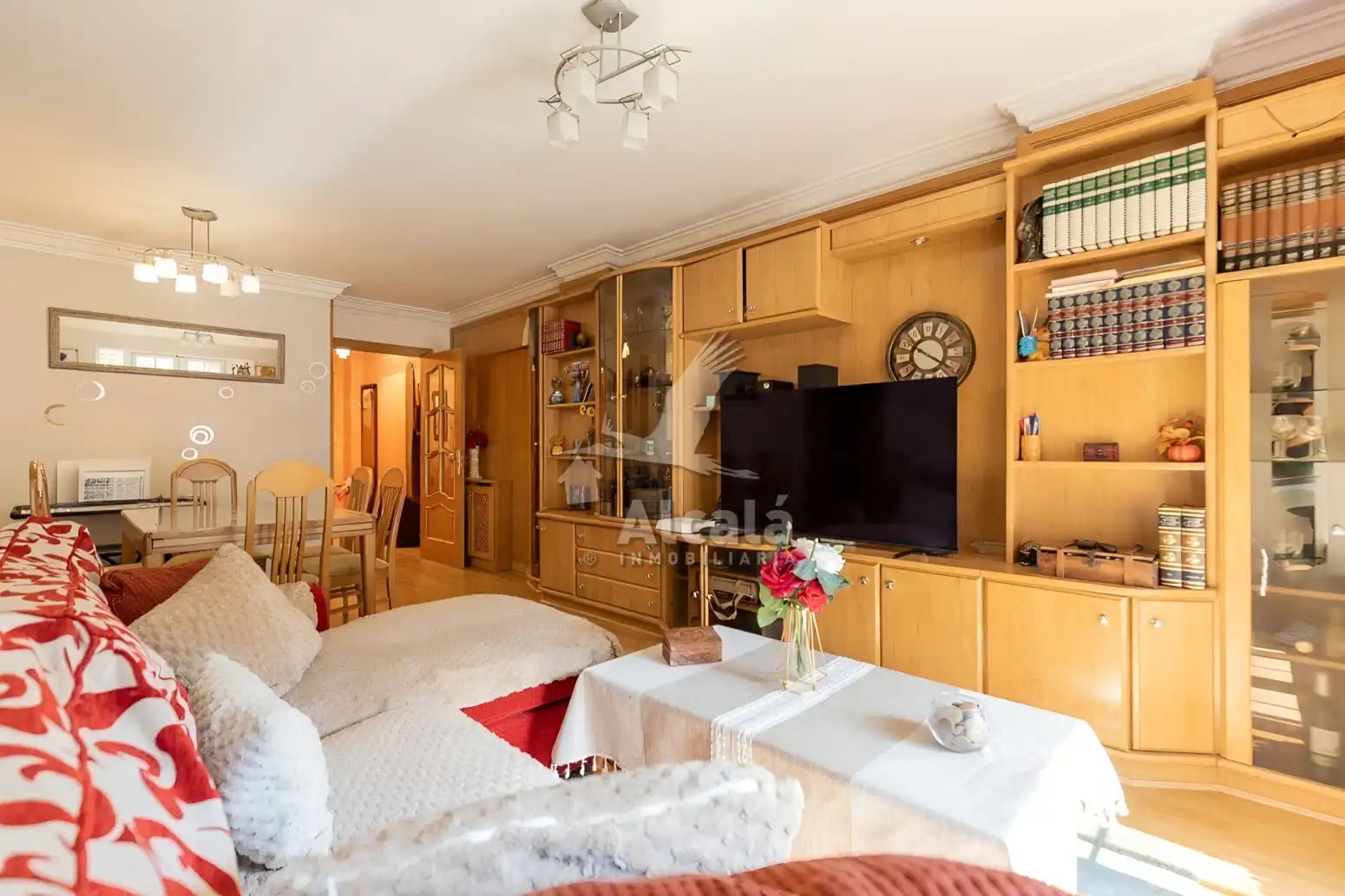 Sala de estar de Piso en venta en Torrejón de Ardoz con Calefacción, Parquet y Terraza